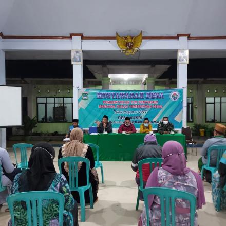 MUSDES PEMBENTUKAN TIM PENYUSUN RKP 2022